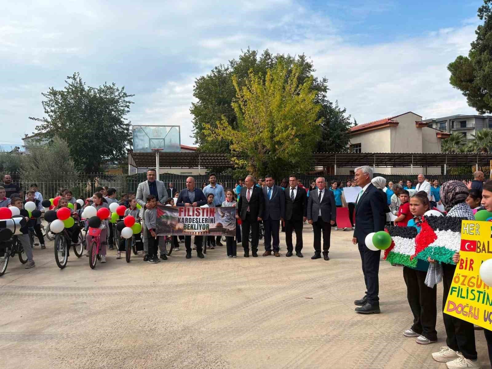 Sarıgöllü Öğrencilerden Gazze'deki Çocuklar İçin Anlamlı Destek Etkinliği