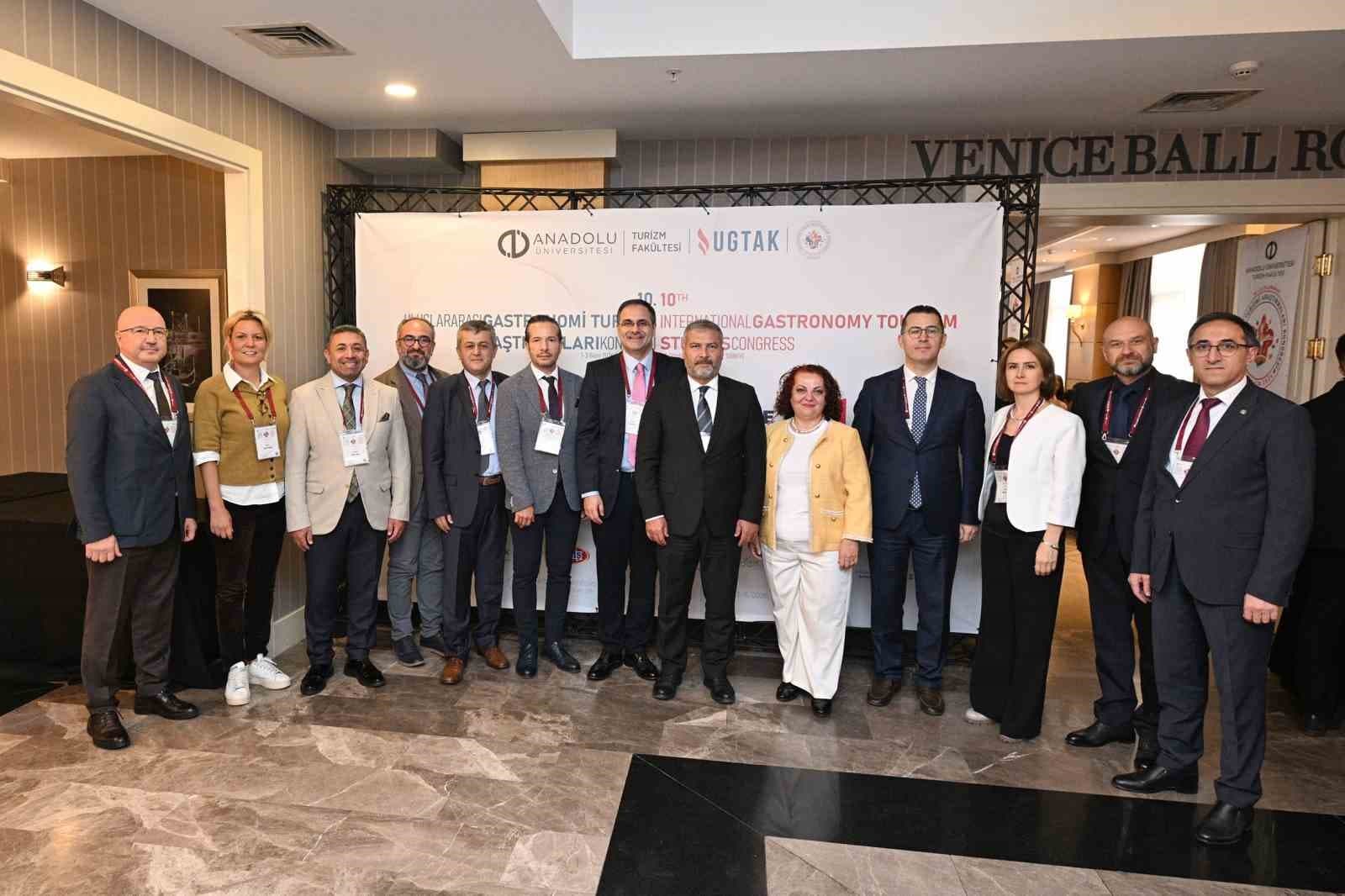 10. Uluslararası Gastronomi Turizmi Araştırmaları Kongresi Eskişehir'de Başladı