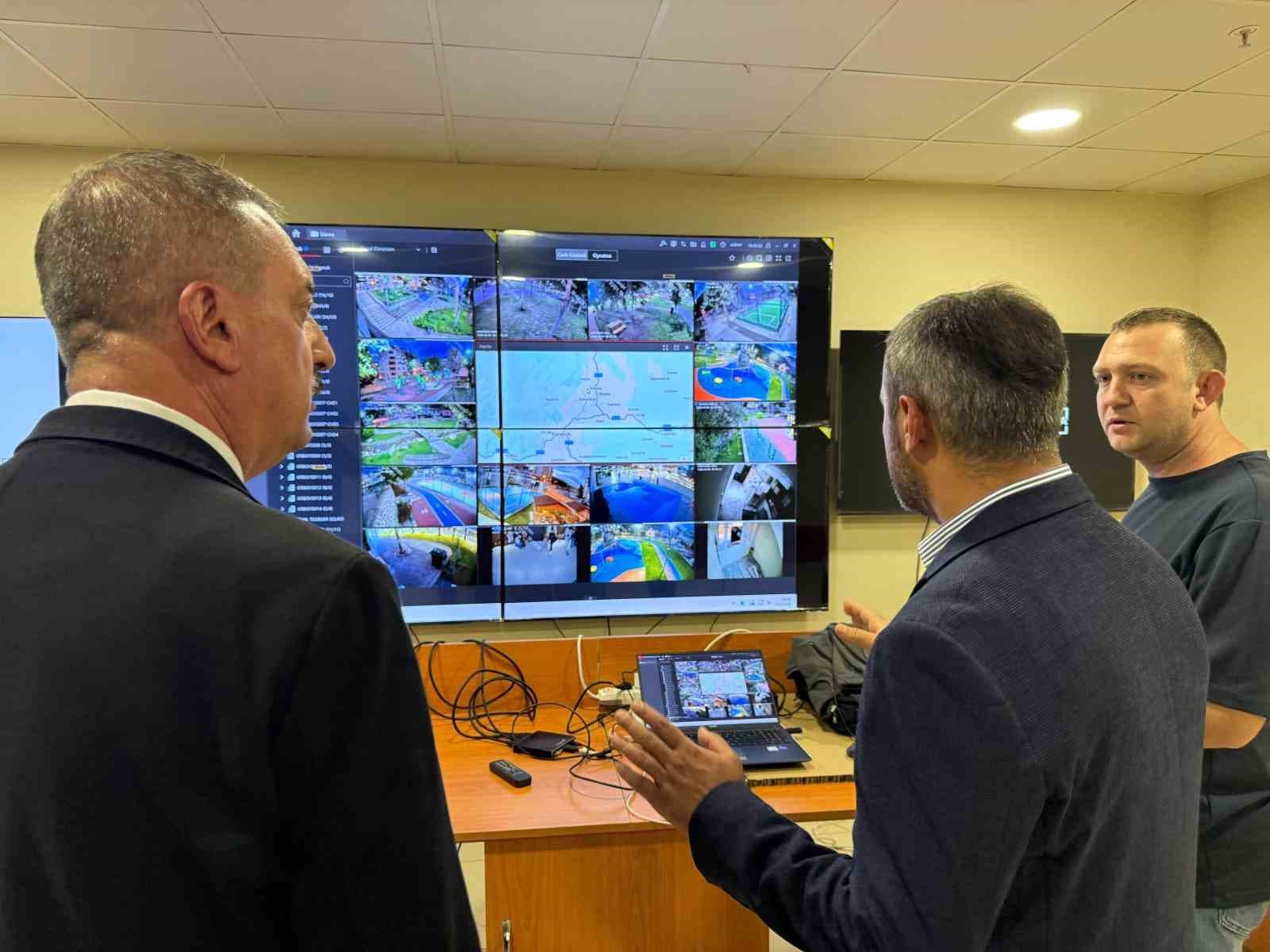 Karabük'te Park ve Sosyal Alanlar 160'tan Fazla Kamerayla Güvence Altında