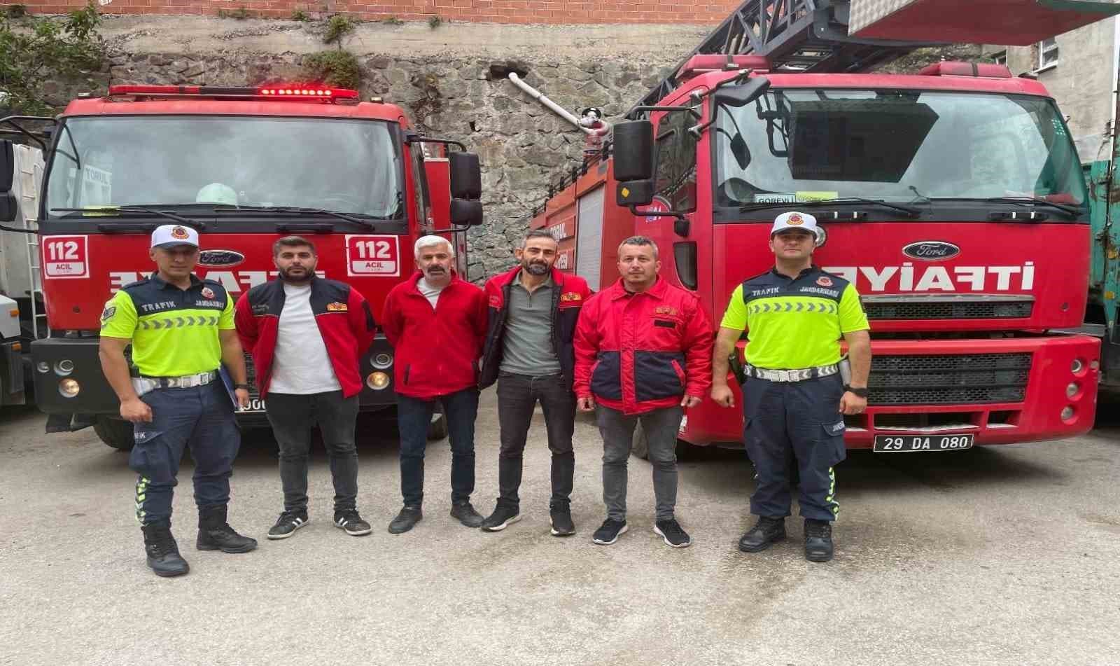 Gümüşhane’de 96 personele trafik eğitimi verildi