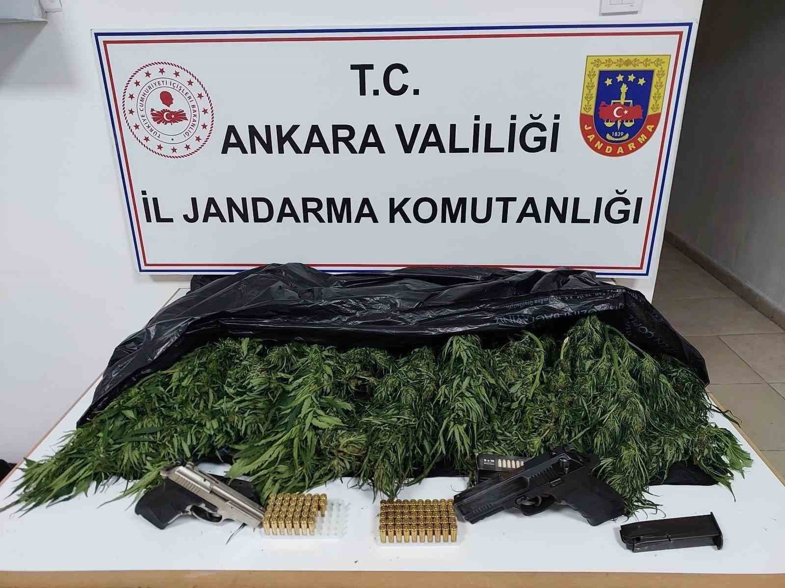 Ankara’da uyuşturucu operasyonu: 1 gözaltı