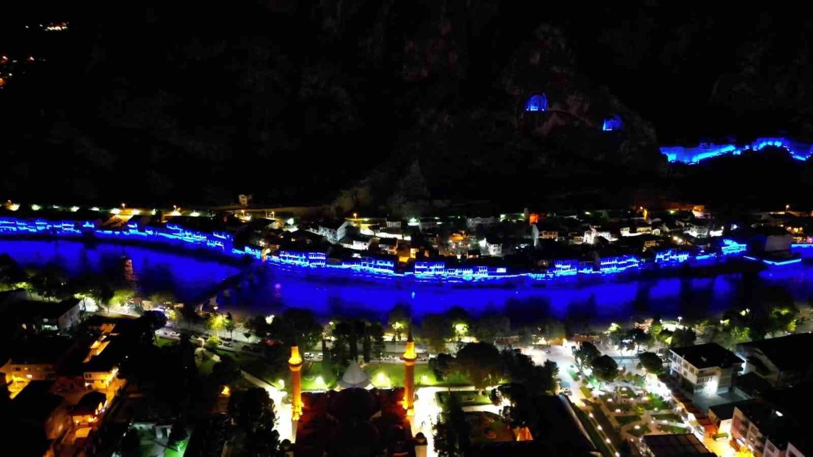 Amasya’nın dünya mirasının ışık sistemi yenilendi: "Rüya şehir"