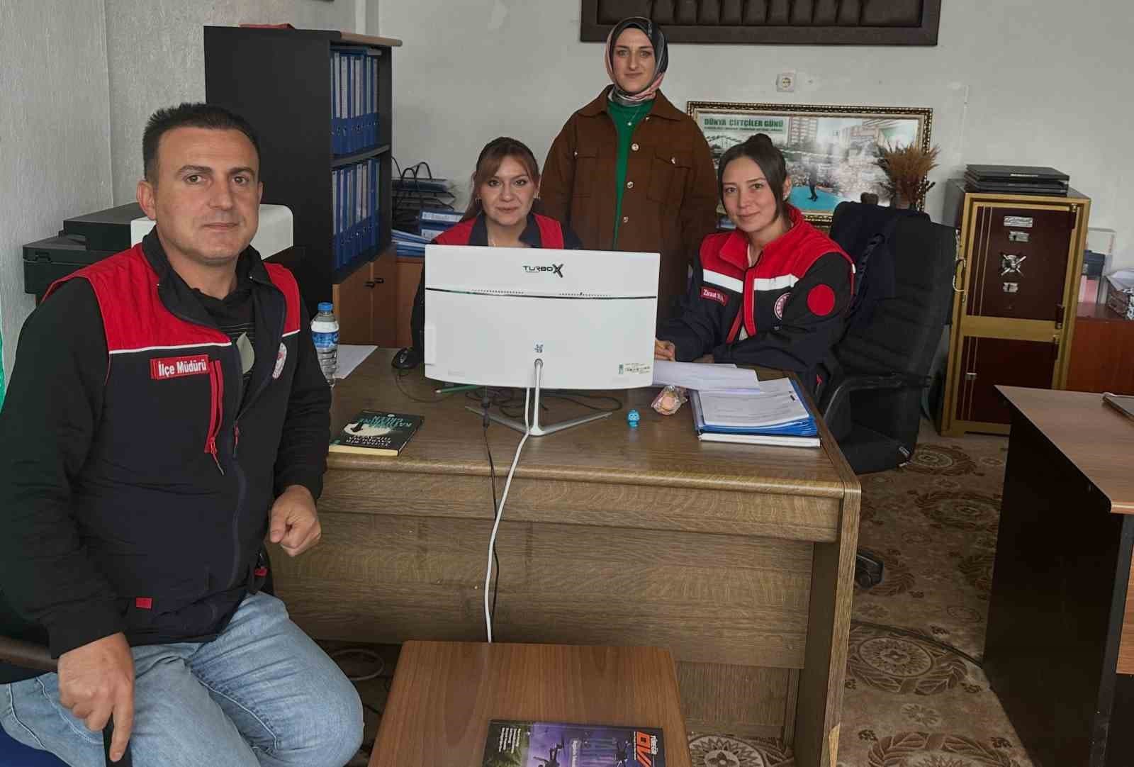 Aydıntepe’de 2027 ÇKS başvuruları devam ediyor