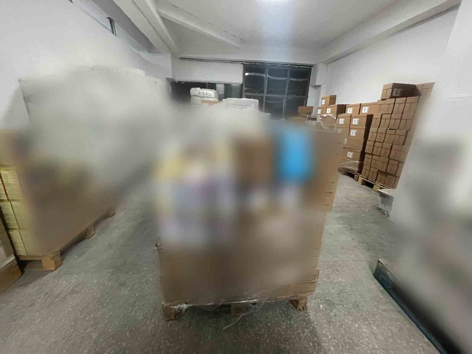 Ankara’da ruhsatsız işyerinde üretilen 49 bin bebek gıda ve bakım ürünü ele geçirildi