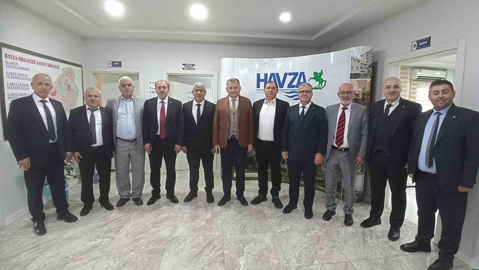 Havza TSO’da Erkan Acar güven tazeledi