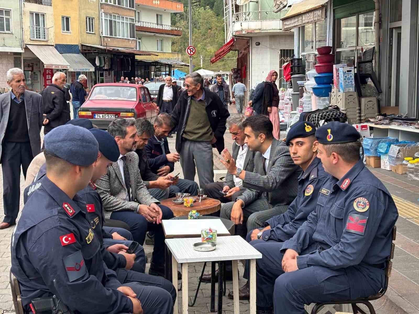 Kumluca esnafının taleplerini dinlediler