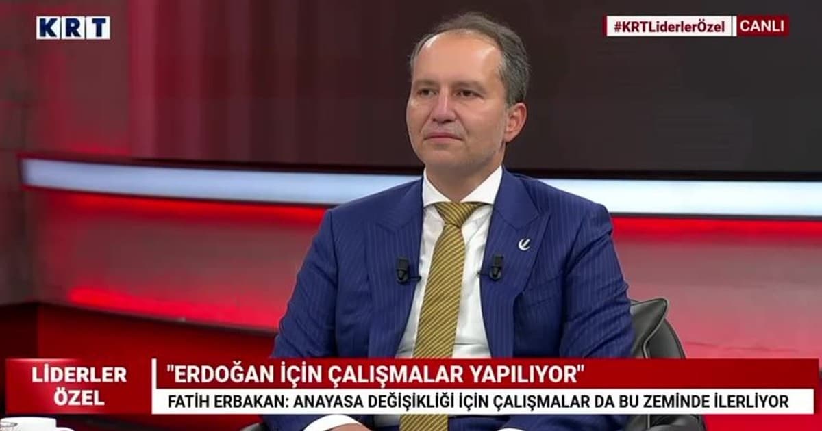 Yeniden Refah Partisi Liderinden Adaylık Açıklaması