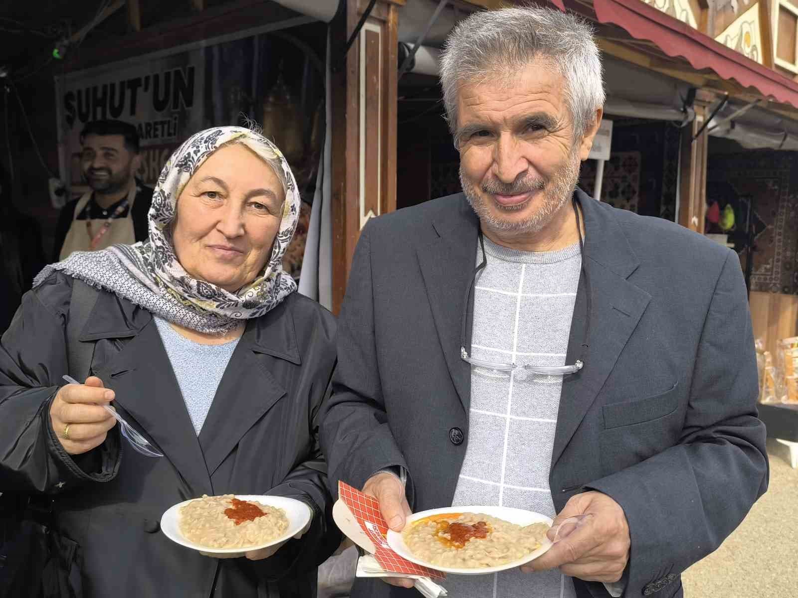 Şuhut’un tescilli keşkeği ve meşhur patatesi Gastro Afyon’da tanıtıldı