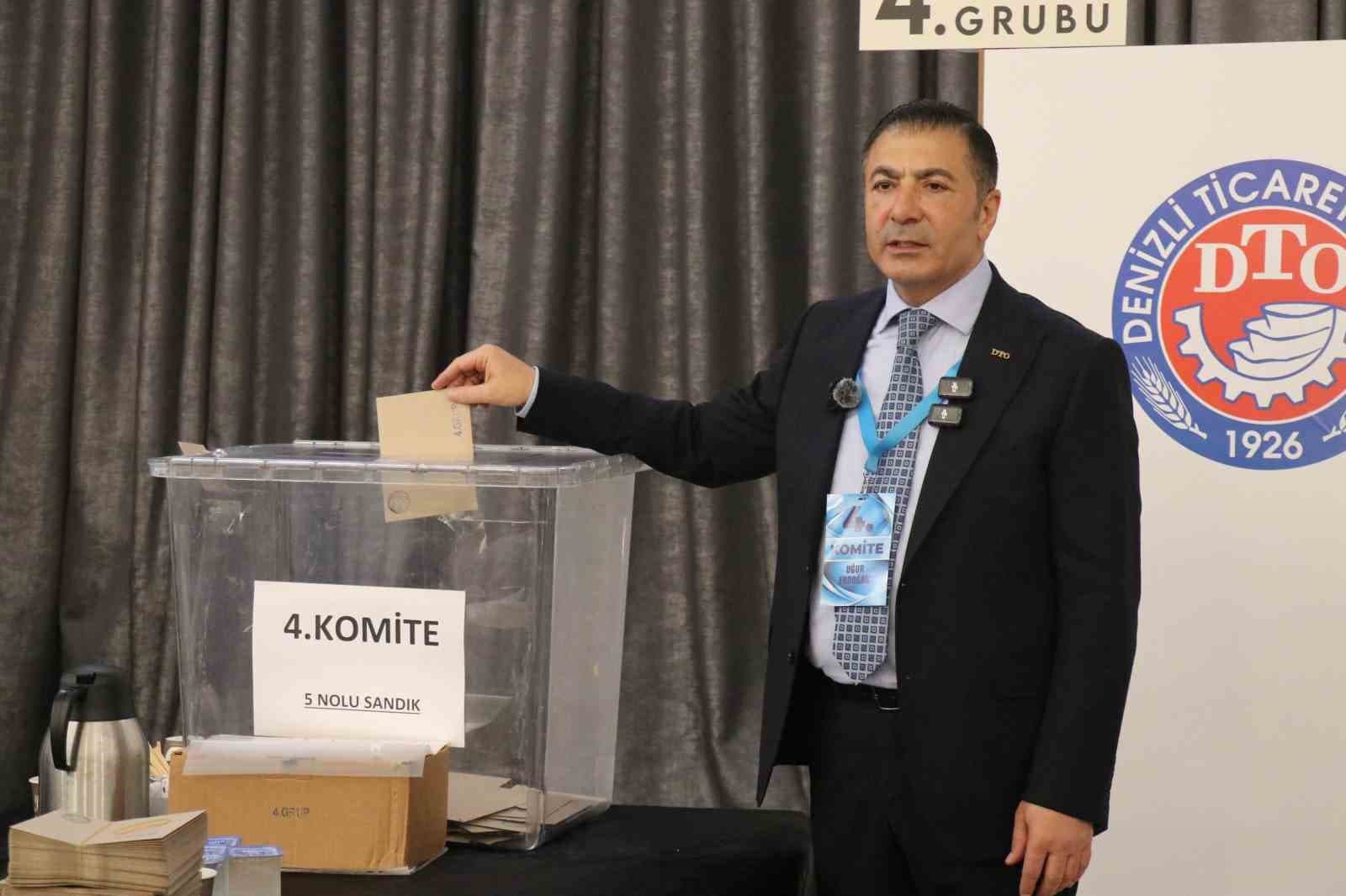 DTO üyeleri yeni yönetimi belirlemek için sandığa gitti
