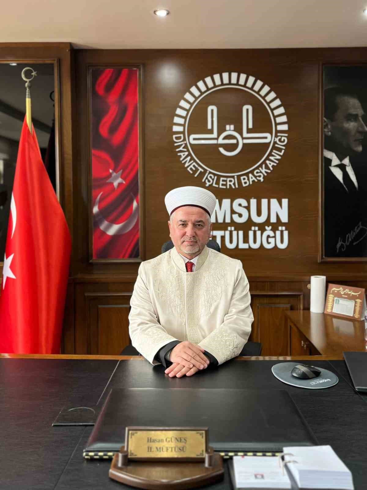 Samsun Müftülüğünde devir teslim