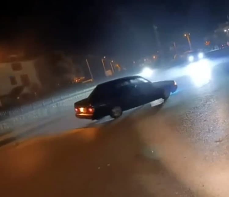 Sakarya’da drift atan sürücüye 140 bin lira ceza