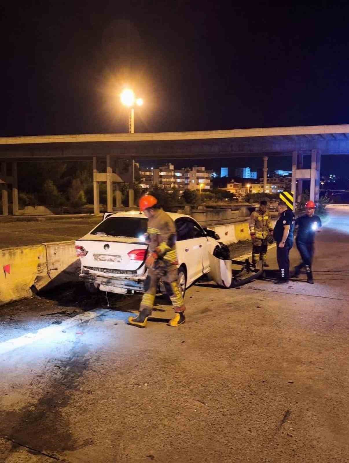 İskenderun’da trafik kazası: 1 yaralı