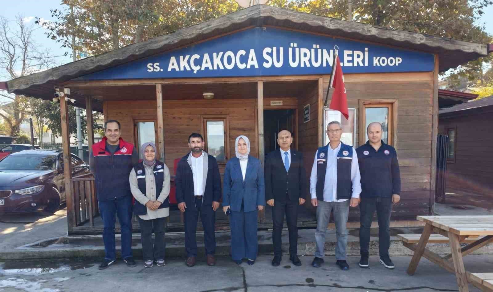 Akçakoca’da balıkçıların talep ve sorunları yerinde dinlendi