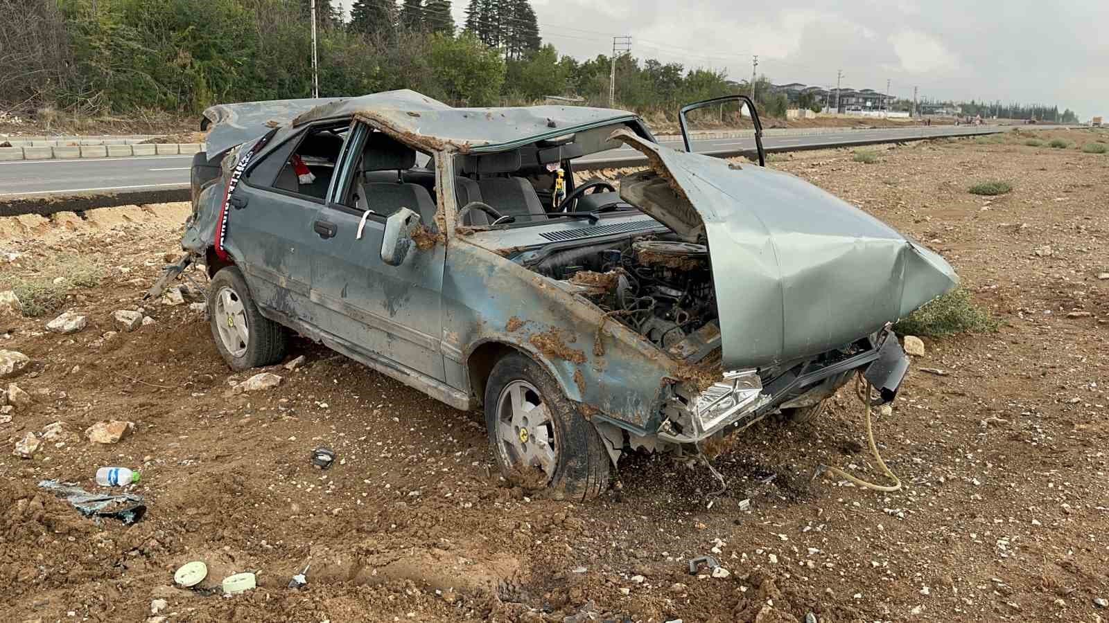 Elazığ’da Tofaş marka araç takla attı: 1 ölü