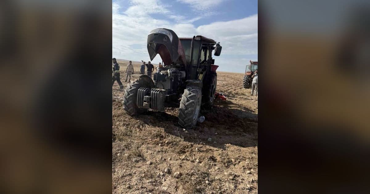 Kulu’da yanan traktörde maddi hasar oluştu