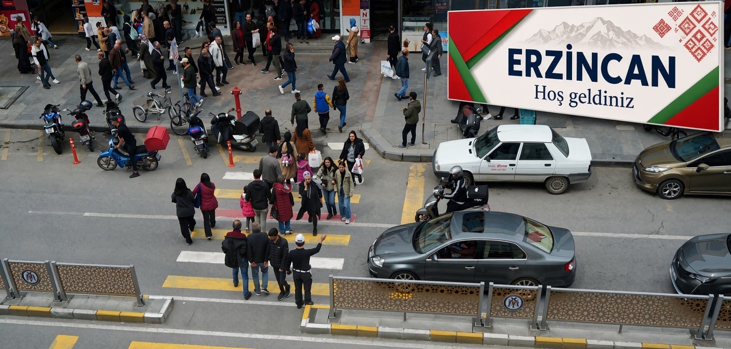 Türkiye'nin Nüfus Yoğunluğu Haritası Açıklandı: Erzincan En Seyrek Nüfuslu İller Arasında