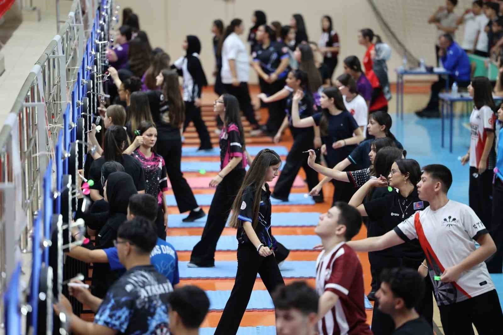 Erzincan'da Şehit Eren Bülbül Dart Türkiye Şampiyonası Heyecanı Yaşandı