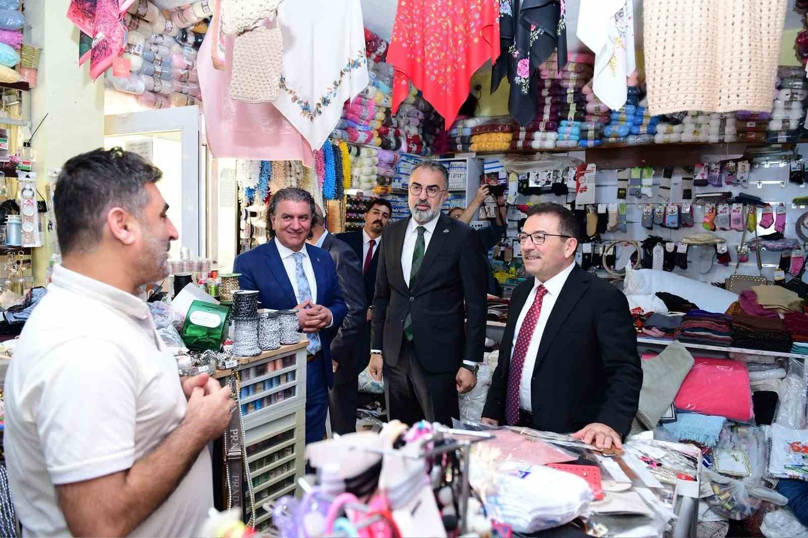 Selami Altınok Kestel'de Yoğun Temaslarda Bulundu