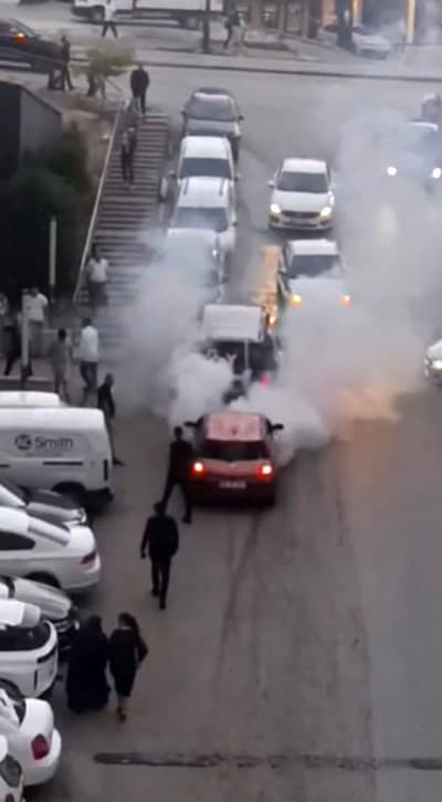 Keçiören'de Trafiği Tehlilkeye Düşüren Sürücüye Para Cezası