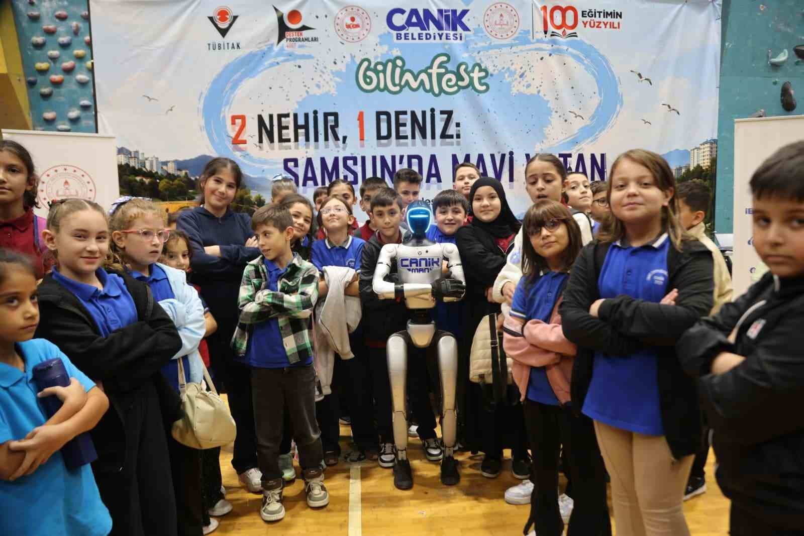 Canik’te gençler ’Mavi Vatan’ için projeler üretti
