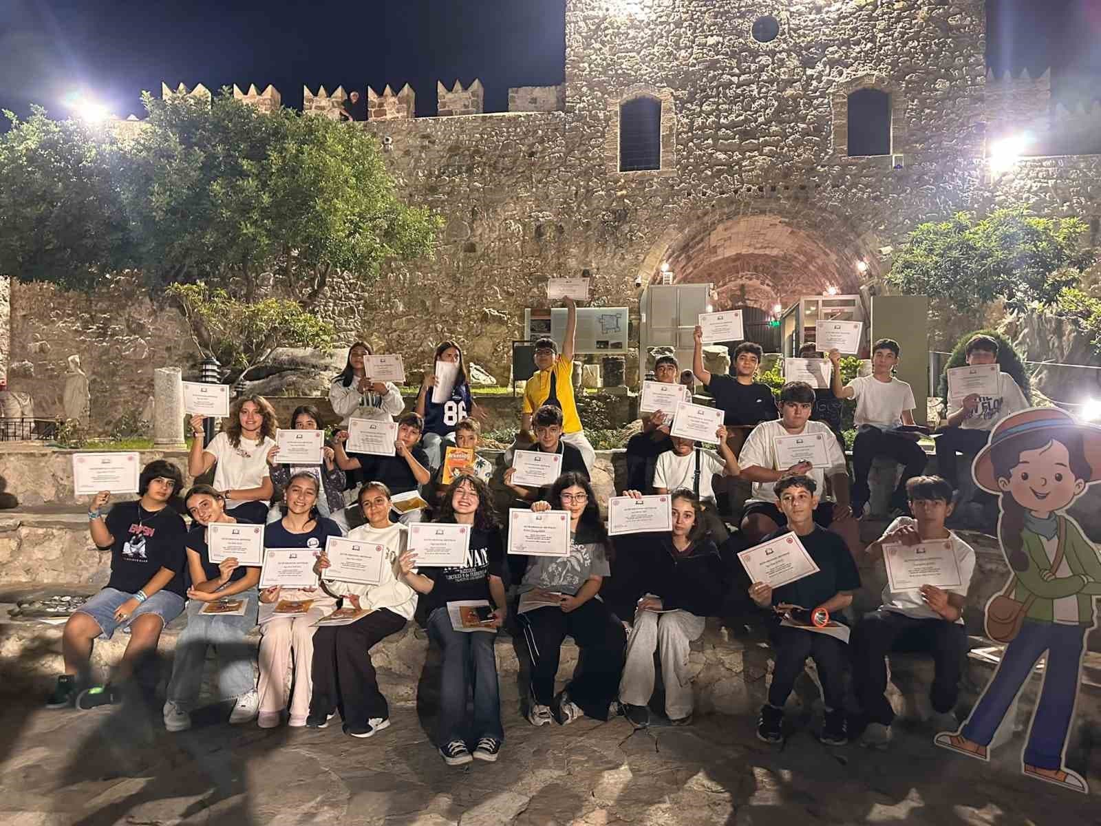 Marmaris’te Türkçe dersi müzeye taşındı