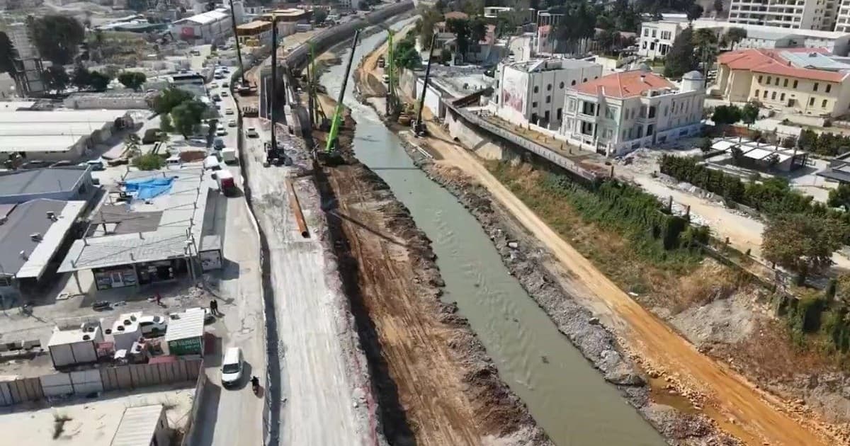 Antakya’da Ata Köprüsü’nde çalışmalar devam ediyor