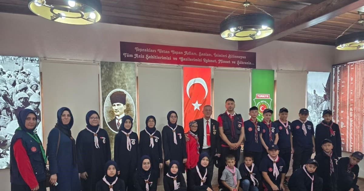 Kütahya’da izciler gazilerle bir araya geldi