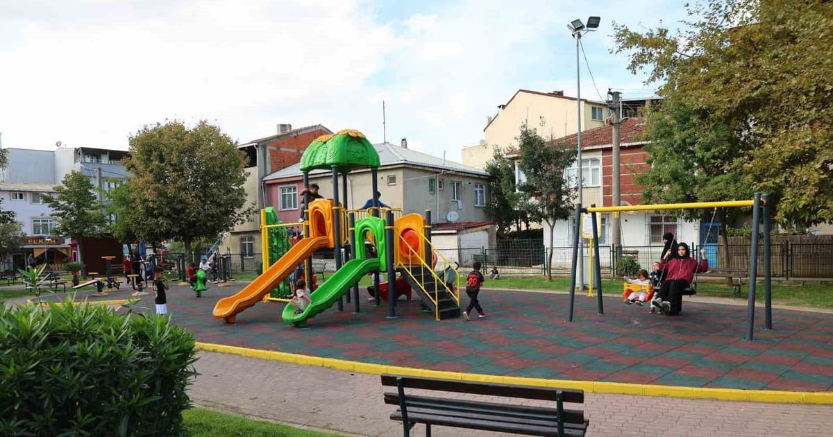 Darıca’da 10 yeni nesil park hizmete girdi