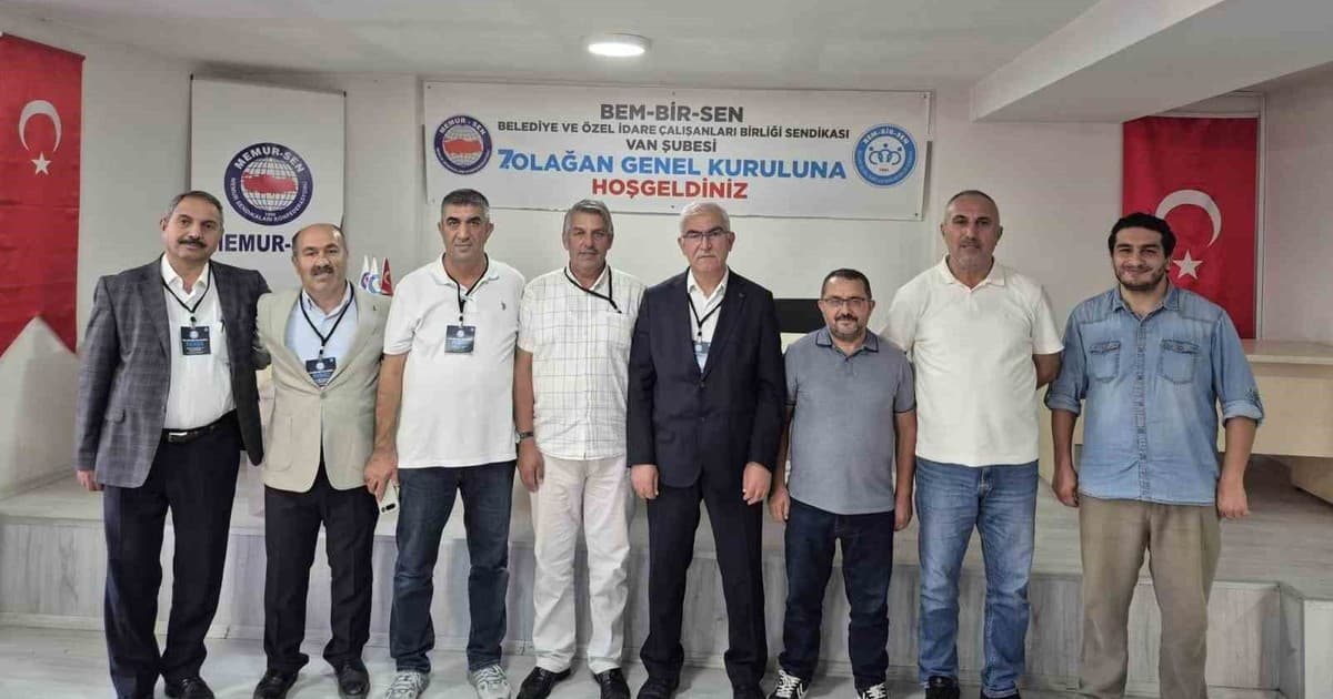 Bem-Bir-Sen Van Şube Başkanı Özsever Oldu