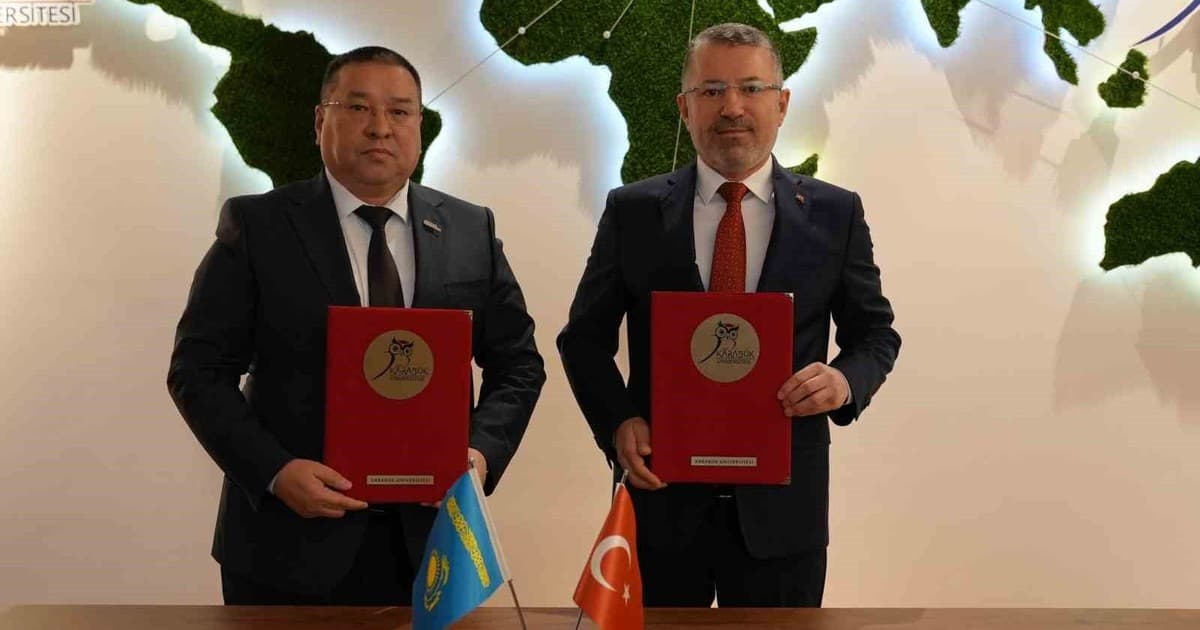 KBÜ ile Atyrau Üniversitesi arasında yüksek lisans iş birliği