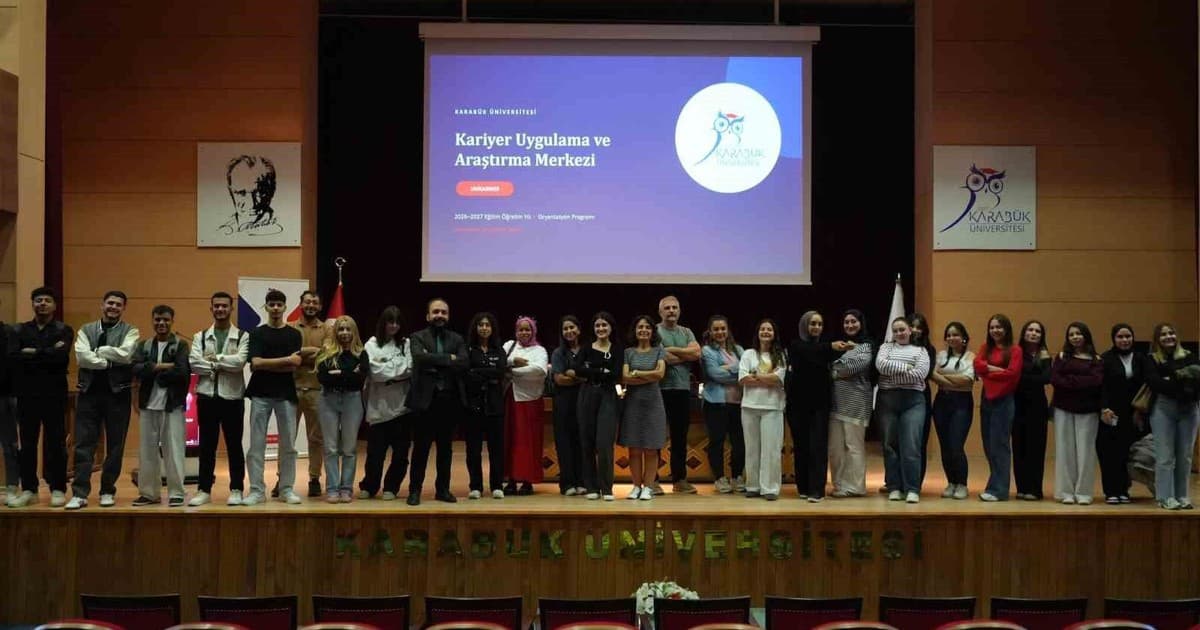KBÜ’de yeni öğrencilerin üniversite yolculuğu oryantasyonla başladı
