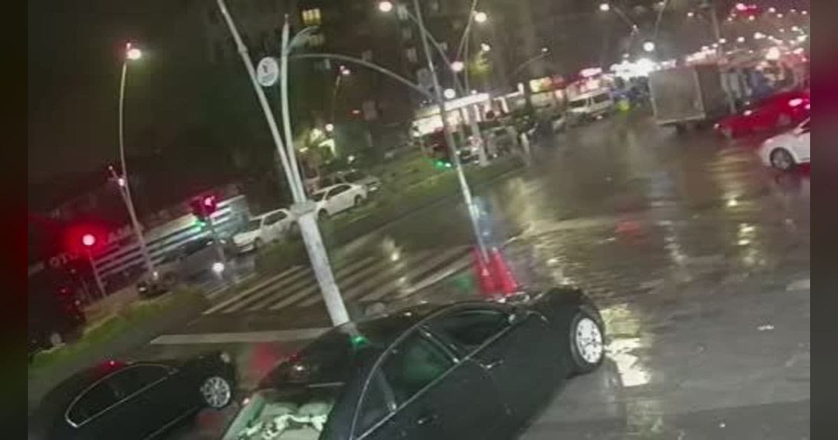 Esenler’de kazada motosiklet sürücüsü metrelerce sürüklendi