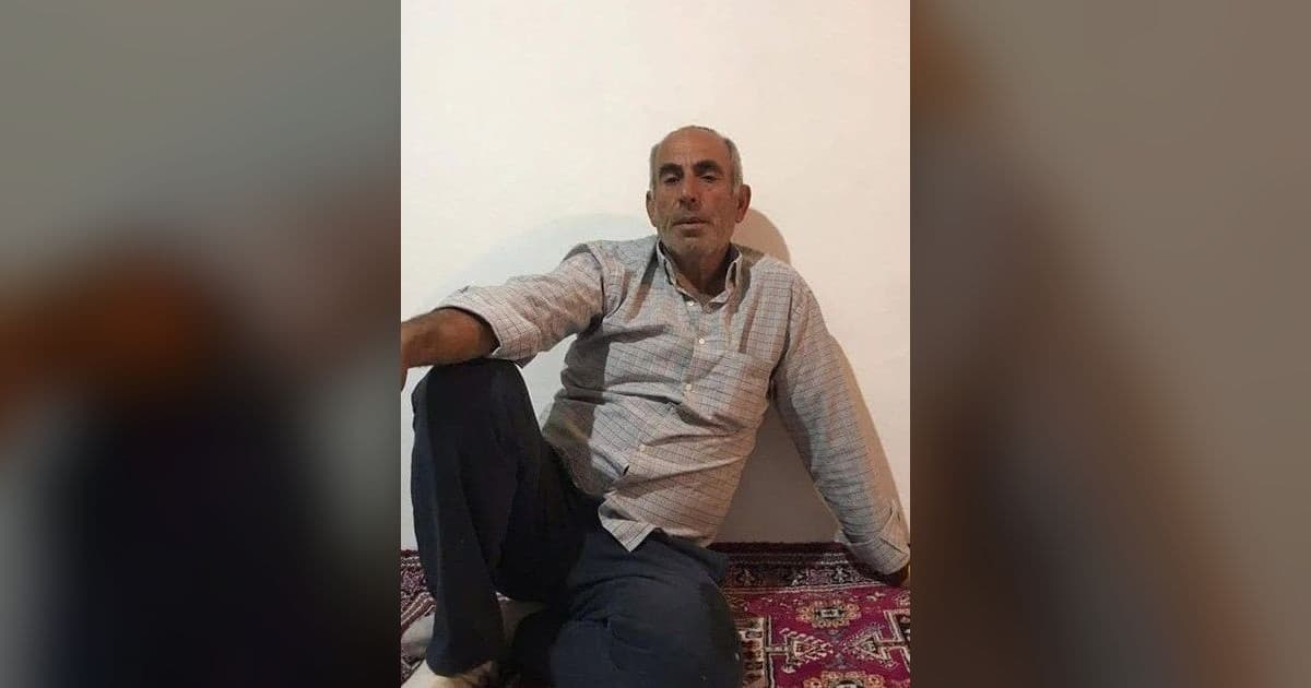 Hayvanlarını otlatırken kalp krizi geçirdi