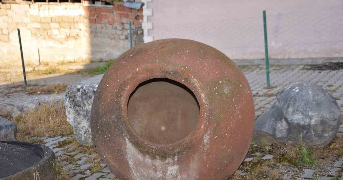 1800 Yıllık Dev Küpün Antik Çağın Buzdolabı Olduğu Ortaya Çıktı
