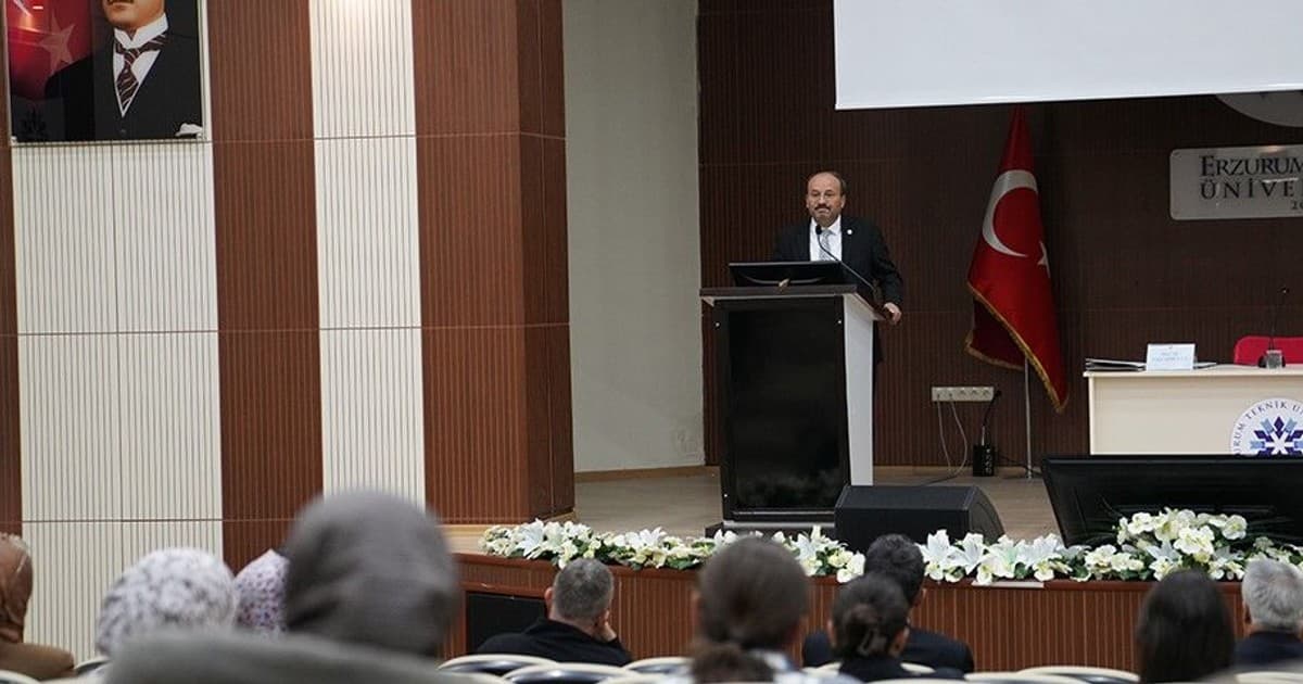 Erzurum Teknik Üniversitesinde 'Terörsüz Türkiye' Paneli Gerçekleştirildi