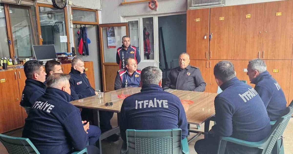Jandarmadan Bilecik İtfaiyesi'ne İtfaiye Haftası Ziyareti