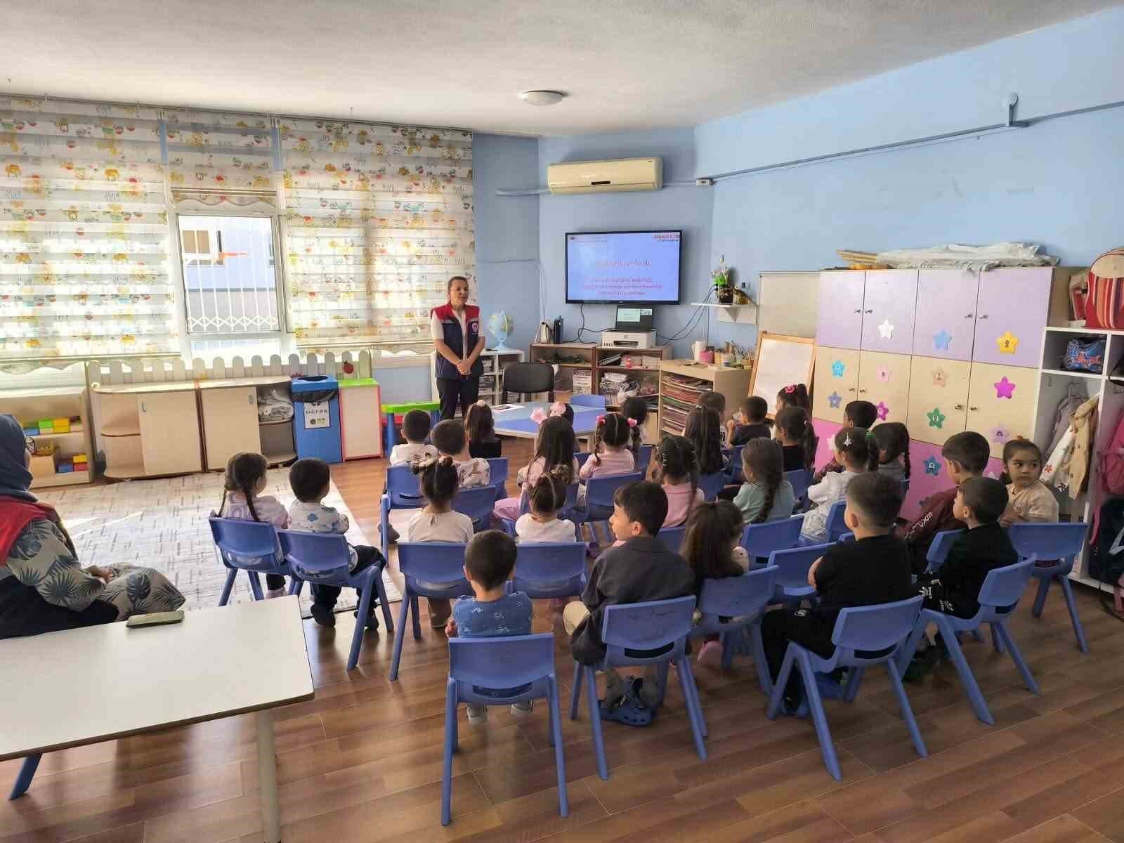Köşk'te Anaokulu Öğrencilerine Gıda İsrafı Eğitimi Verildi