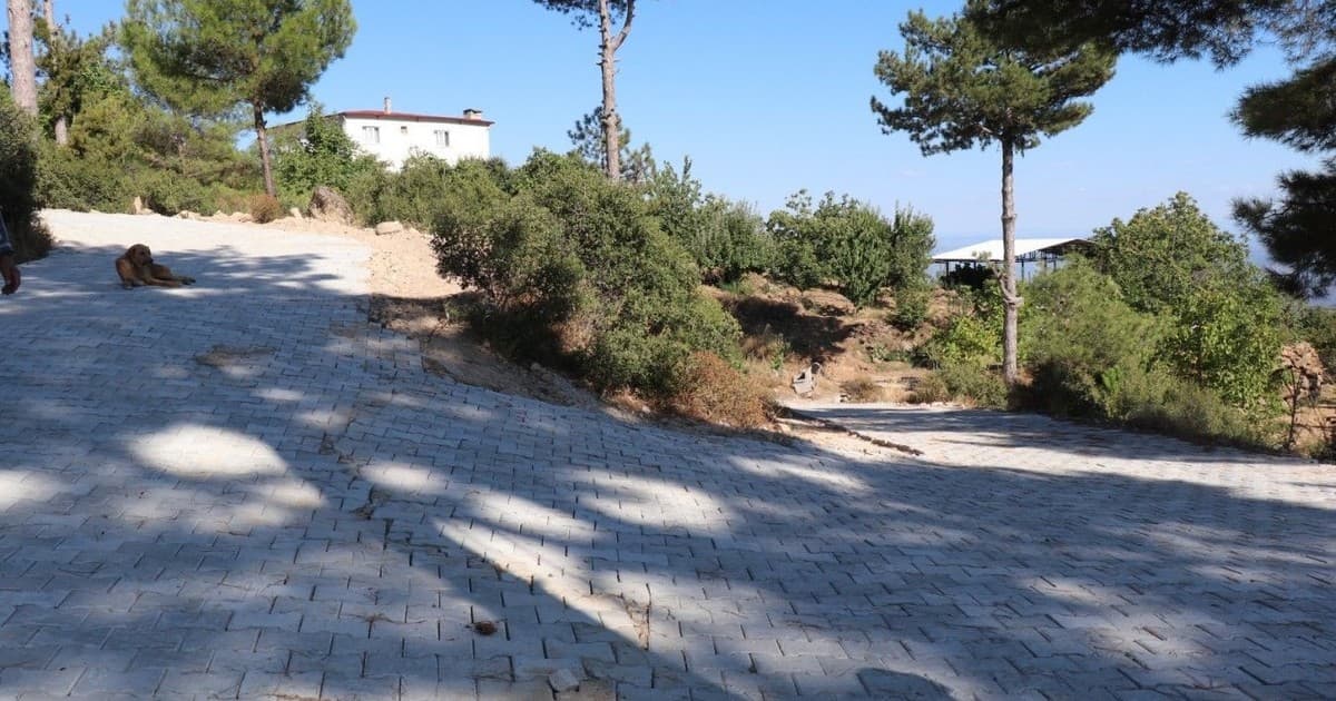 Bozdoğan Madran'da Yayla Yolu İmece Usulüyle Yenilendi
