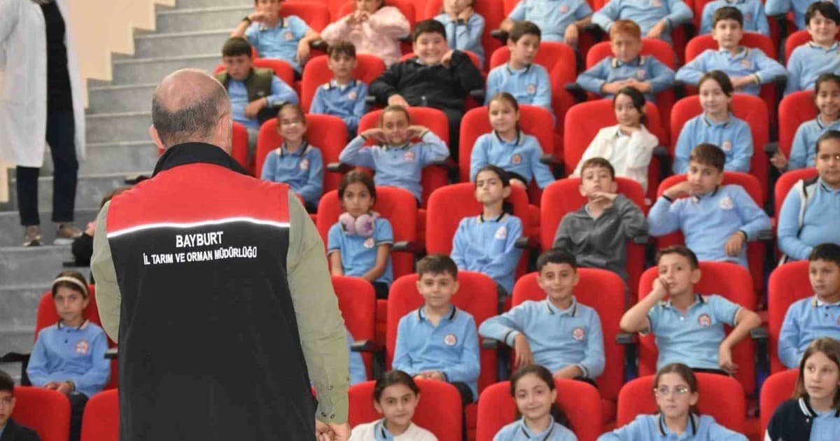 Bayburtlu İlkokul Öğrencilerine Gıda İsrafını Önleme Eğitimi Verildi