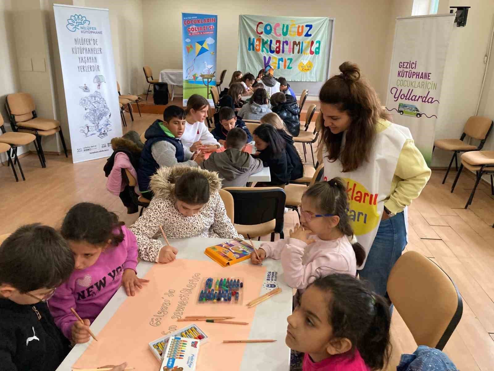 Çocuklar Gölyazı'yı Kendi Duygularıyla Haritalandırıyor