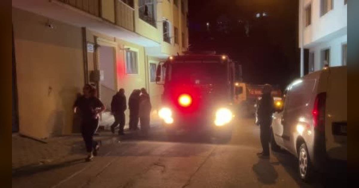 Bursa'da Apartmanı Aşırı Isınan Asansör Halatının Dumanı Kapladı