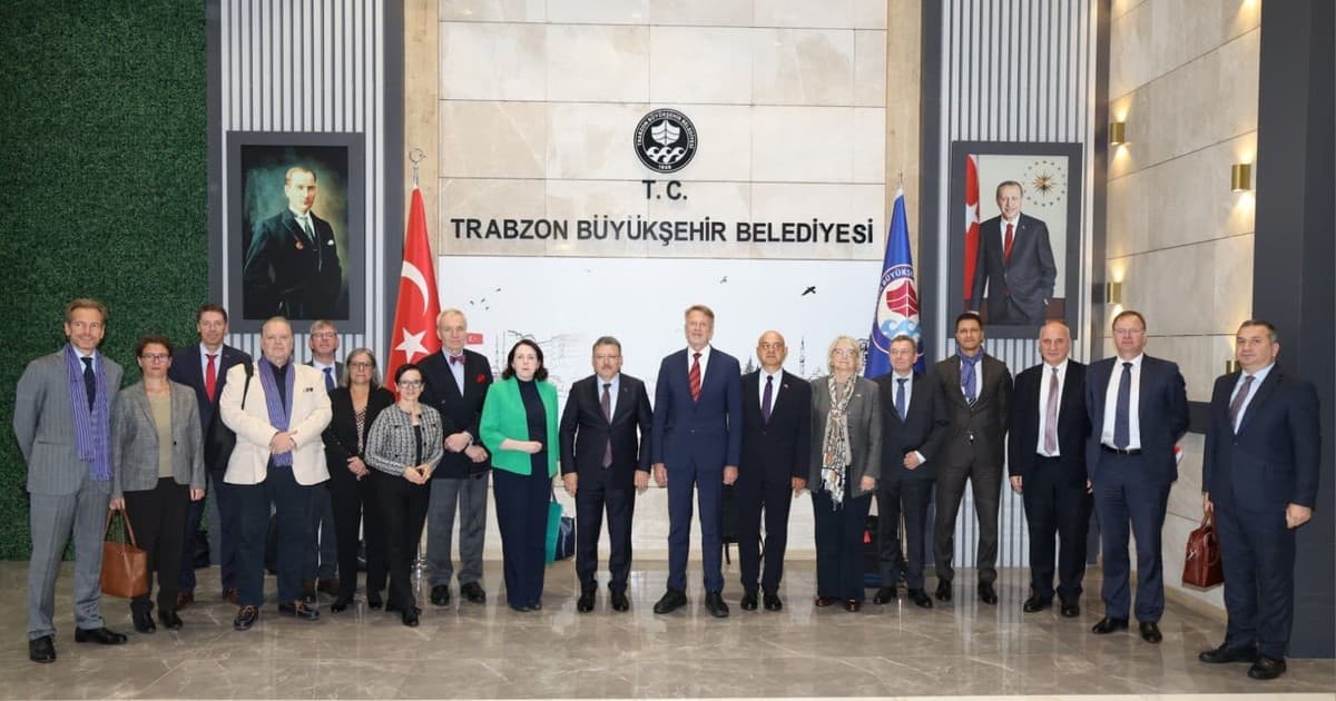 Başkan Genç, AB Büyükelçilerinden Oluşan Heyeti Trabzon'da Ağırladı