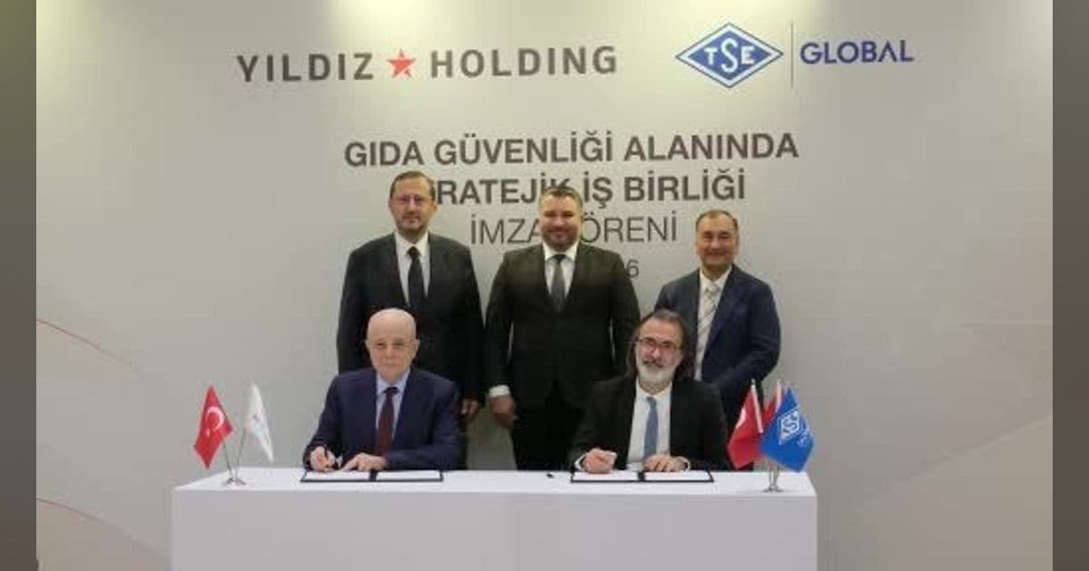Yıldız Holding ve TSE Global'den Gıda Güvenliği ve Helal Üretimde Dev Ortaklık