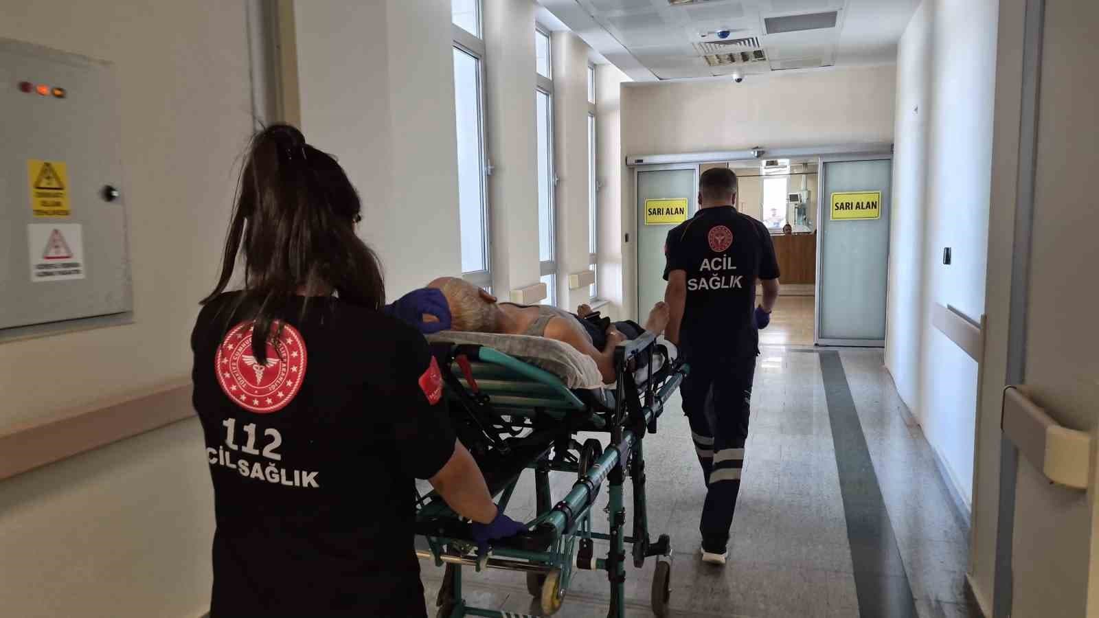 Adıyaman'da Birinci Kattan Düşen Şahıs Yaralandı