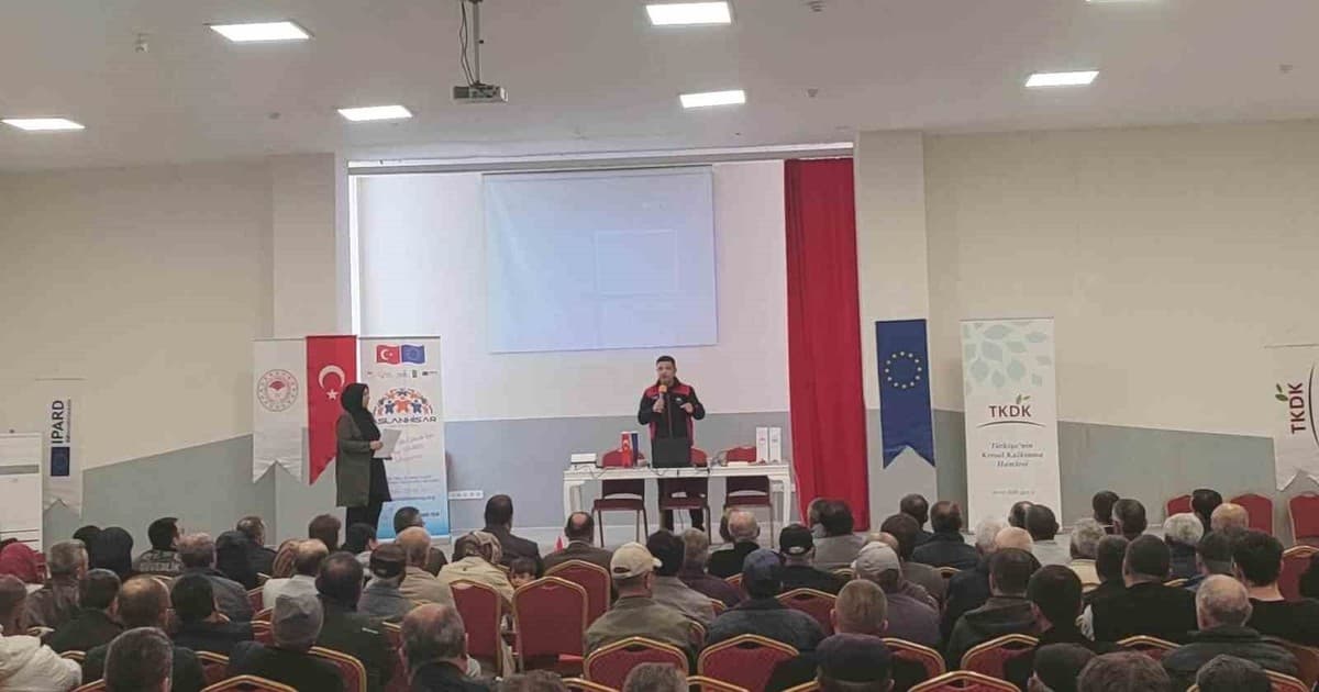 Çavdarhisar'da Çiftçi ve Girişimcilere Kırsal Kalkınma Destekleri Anlatıldı