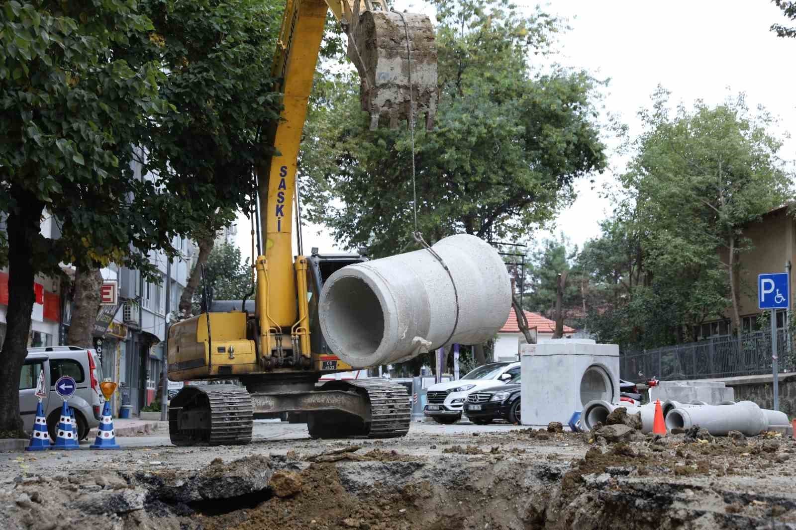 SASKİ'den İlkadım'ın Altyapısına Büyük Yenileme