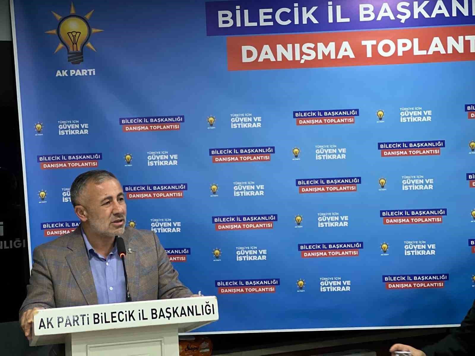 AK Parti Bilecik Teşkilatı Danışma Meclisi Toplantısında Bir Araya Geldi