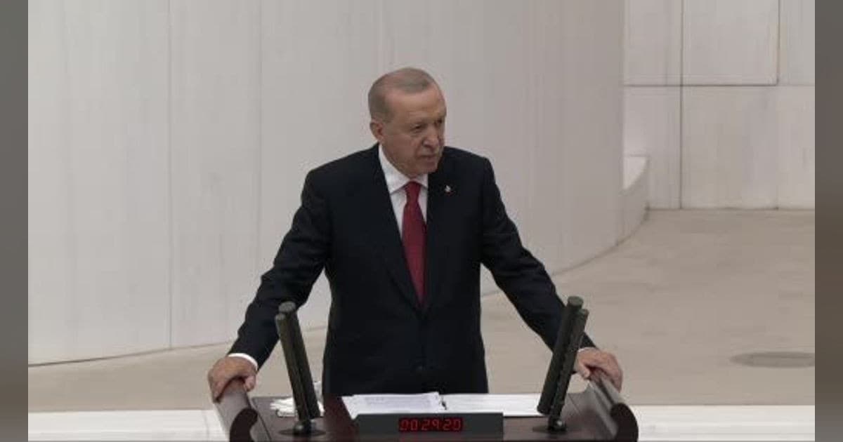 Cumhurbaşkanı Erdoğan'dan TBMM Açılışında Yeni Anayasa Mesajı