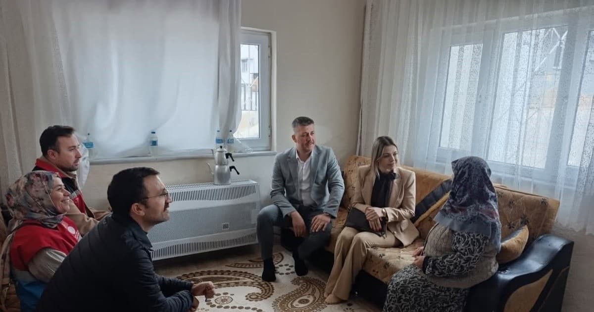Havza Kaymakamı Serin'den Yaşlılara Anlamlı Ziyaret