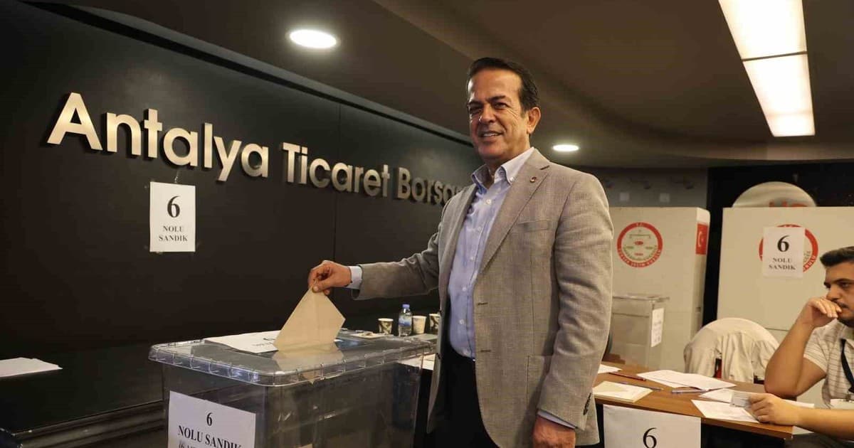 Antalya Ticaret Borsası'nda İlk Tur Seçimleri Tamamlandı